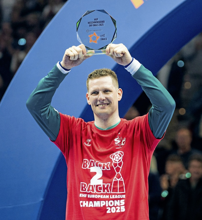 Kevin Möller, der "MVP" des Final Four 2025 der European League. Foto: imago/Ostseephoto