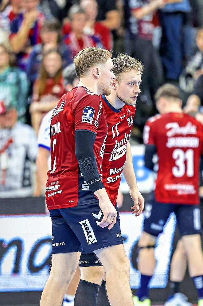 Sorgten für Unruhe: Simon Pytlick (li.) und Luca Witzke. Foto: Ingrid Anderson-Jensen