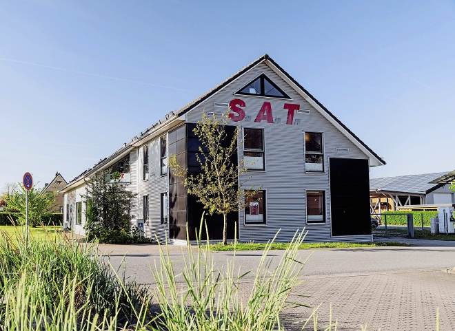 Der Firmensitz in Struckum. Foto: S.A.T.