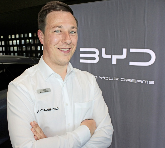 Gehört zukünftig zum neuen BYD Klaus+Co Team in Nordfriesland: Markus Scholz.