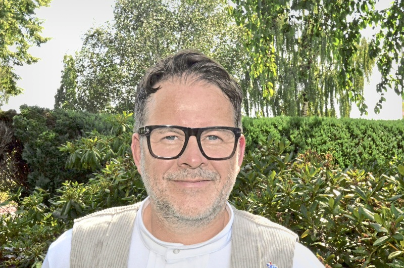 Baugewerbeinnungs-Obermeister René Marquardt freut sich über den Berufsnachwuchs im Handwerk.