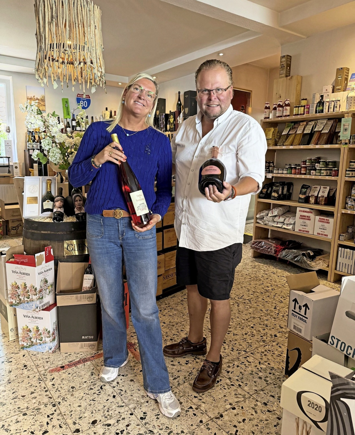 Beste Empfehlungen zur Weinlese: Turid und Jan-Oliver Küster vom Wein-Quartier-No. 7. Foto: Wein-Quartier-No. 7