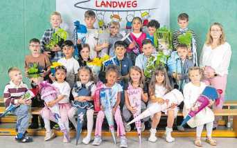 Klasse 1b, Klassenlehrerin Fr. Kerstin Meier