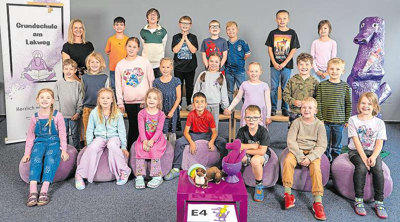 Klasse E4, Klassenlehrerin Fr. Arnold Fotos: Grundschule am Lakweg/hfr (3)