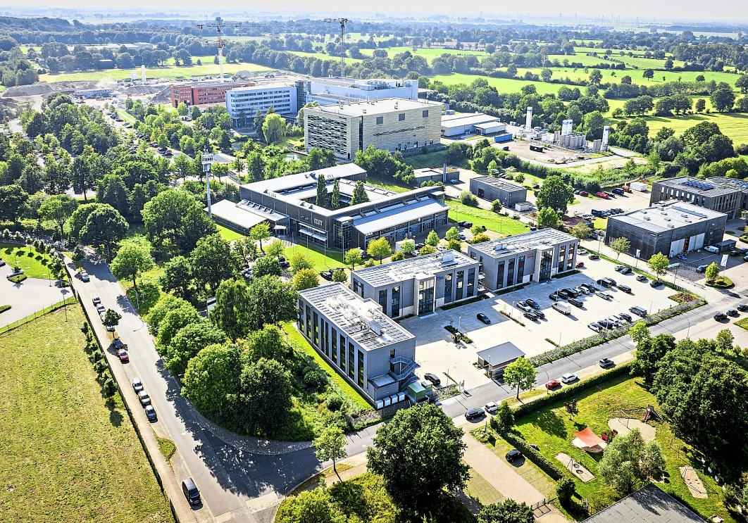 Blick auf das InnoQuarter Itzehoe.