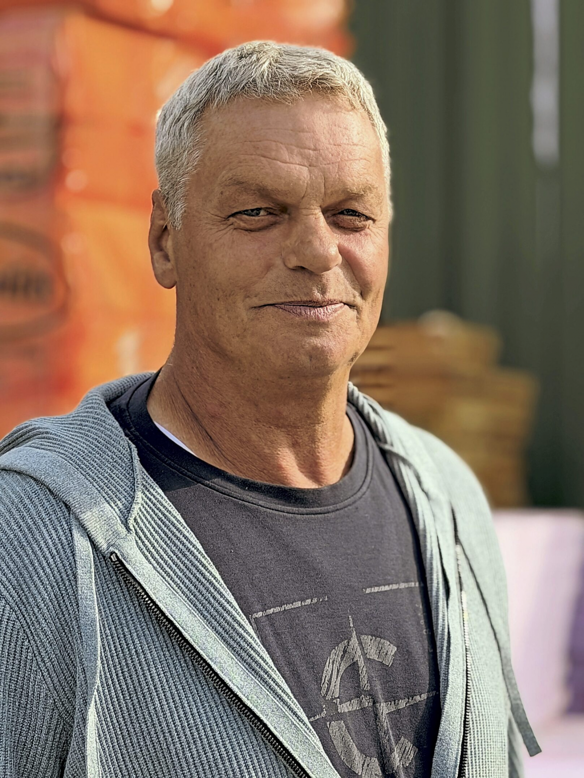 Andre Lorenzen ist am liebsten auf dem Bau unterwegs.