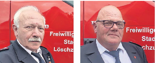 Paul Kortenhorn und Norbert Stamm.