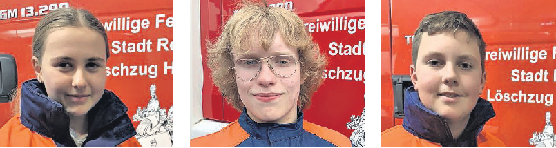 Paula Cornelissen, Linus von Oldenburg und Max Oostendorp.