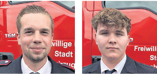 Florian Großkopf und Fynn Böhling.