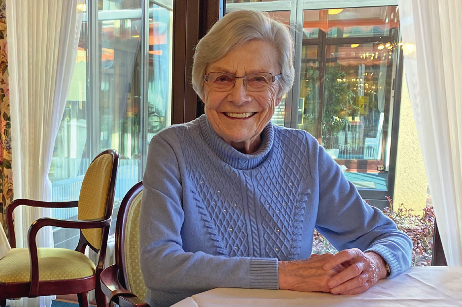 Fühlt sich im Rosenhof Erkrath gut aufgehoben: Gisela Paffrath