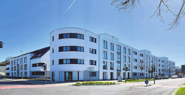Der Neubau an der Brüsseler Allee sorgt für ein besseres Ambiente im Bahnhofsumfeld. FOTO: VAB