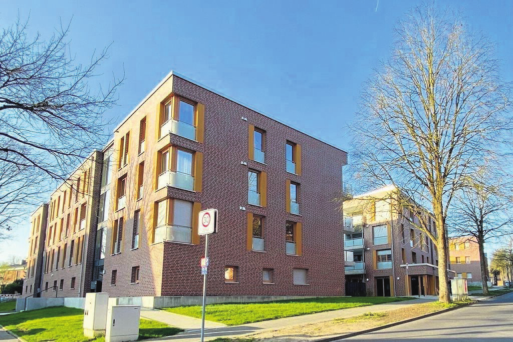 In insgesamt 70 Wohnungen bieten die Körnerhöfe besonders komfortablen Wohnraum. FOTO: VAB