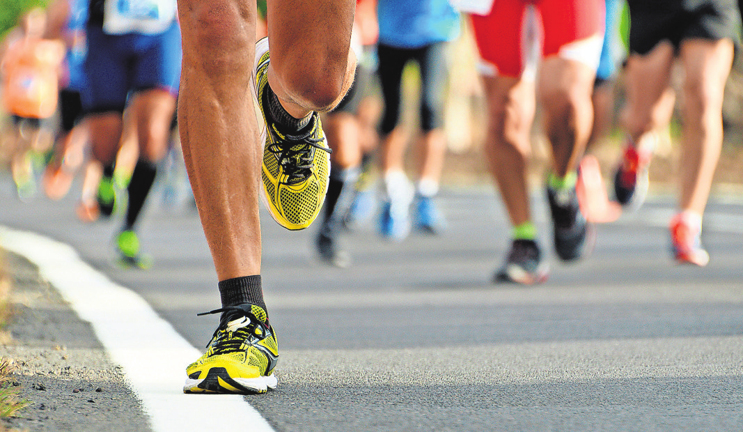 Die Laufstrecke beim Triathlon hat ein Länge von 5,1 Kilometern. Foto: Adobe Stock