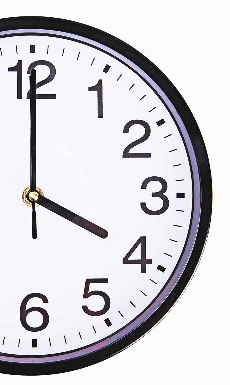 Wenn die Uhrzeit den Tag bestimmt, heißt das Stress. Foto: Colourbox