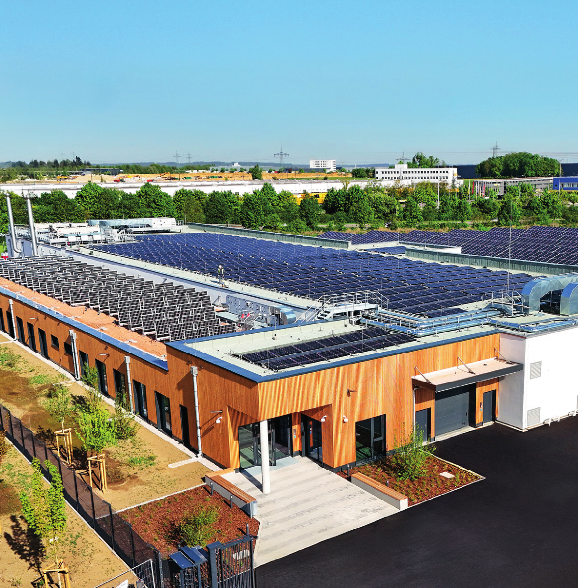 Das neu eröffnete LEW Green Data Center. Foto: Daniel Biskup