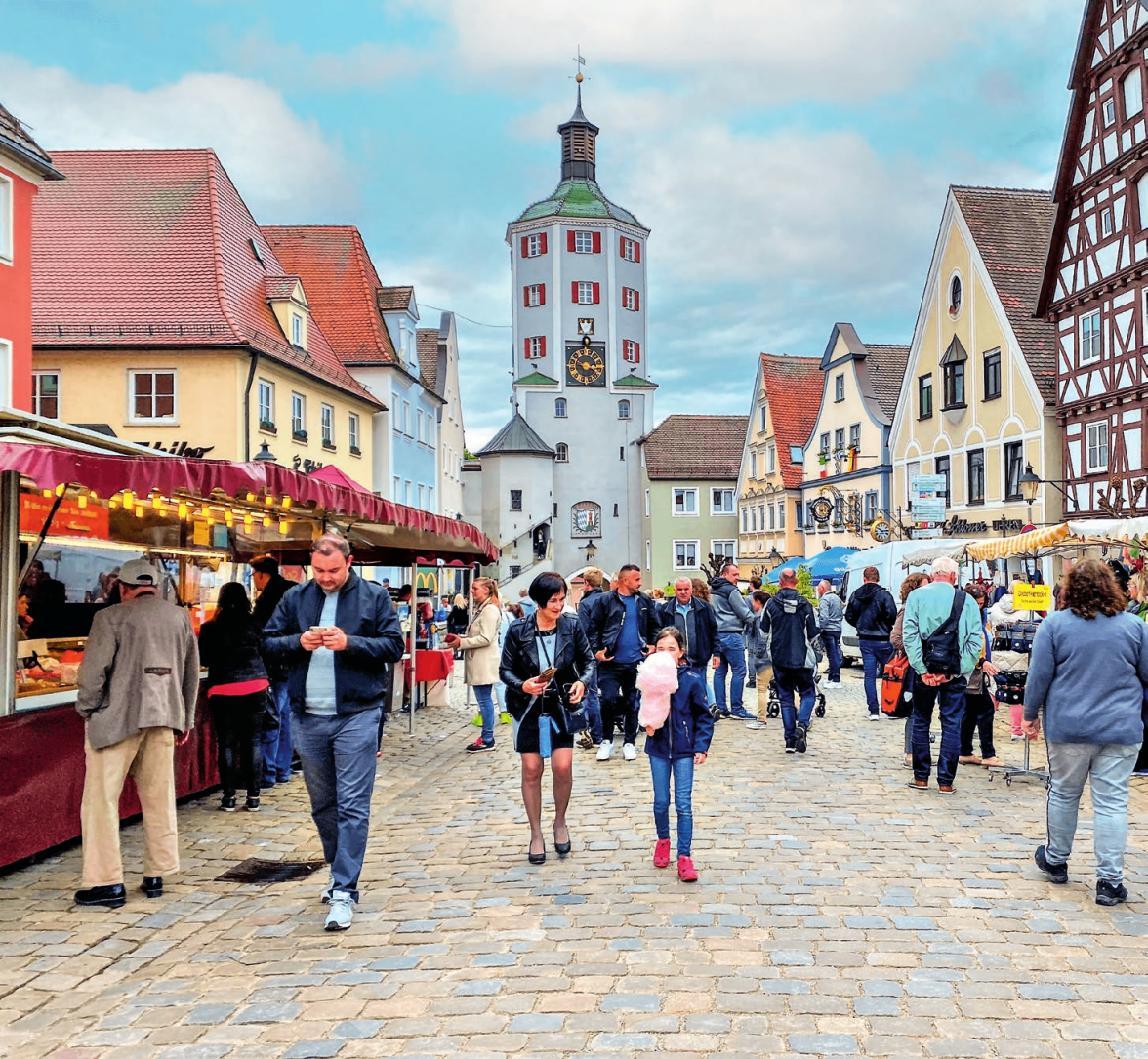 Neben dem historischen Stadtkern und dem Legoland will Günzburg mit der Landesgartenschau 2029 weitere Touristen in die Stadt locken. Foto: Carmen Willer