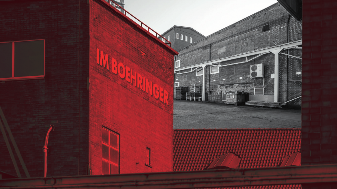 Das Boehringer-Areal soll Gründer anziehen und das Thema KI erlebbar machen. Montage Meschkowski Foto: Giacinto Carlucci