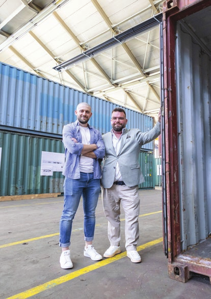 Die Gründer: Lucas Mürdter und Leonid Mill. Foto: Staufenpress