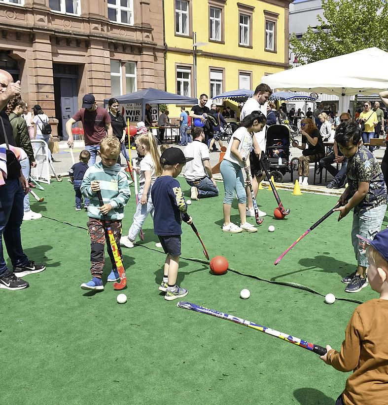 Sport, Spiel und Kreativangebote