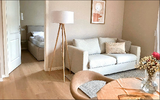 Die Apartments haben eine helle, freundliche Ausstattung.