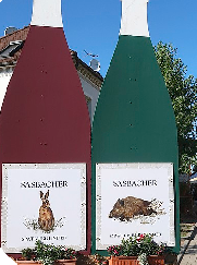 Sasbach ist mit breiter Weinauswahl vertreten.