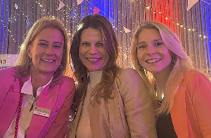 Das Plaza-Culinaria-Team (v. li.): Annette Lindner, Jenny Santo und Charlène Rohrer