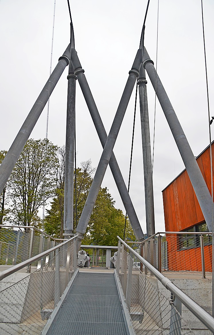 Die Laufstegbreite der Blackforestline beträgt 1,20 Meter.