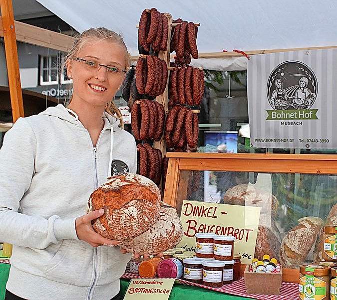 Feines direkt vom Erzeuger bietet der Naturparkmarkt. 