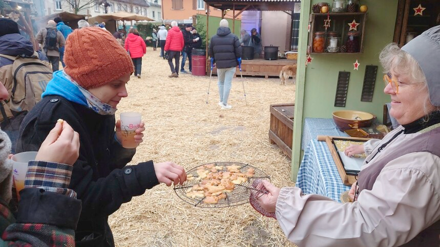 Auch Plätzchen dürfen nicht fehlen.