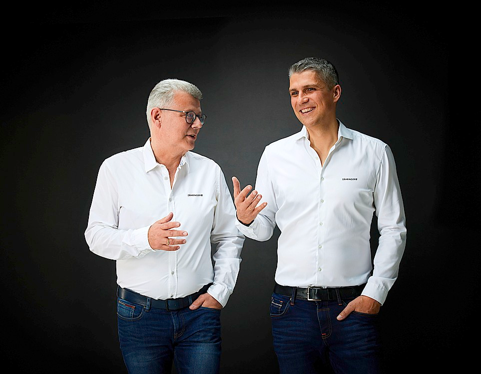Die Geschäftsführer: Andreas (links) und Marcel Zähringer