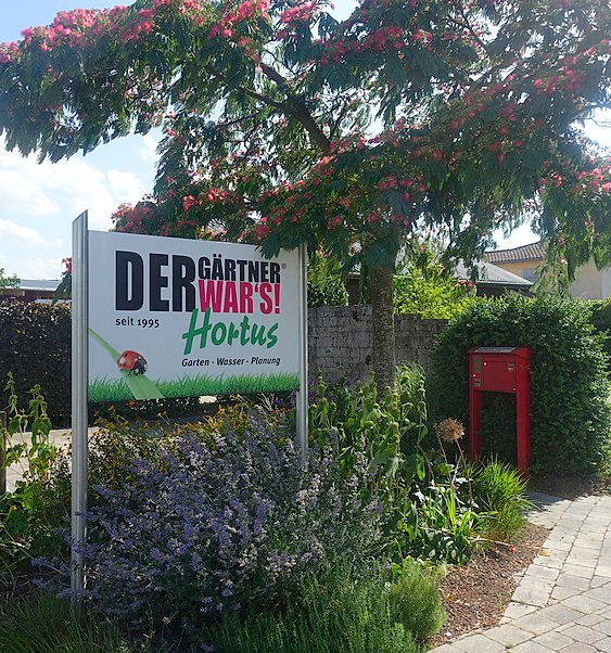 Um Gartengestaltungen kümmert sich Hortus.