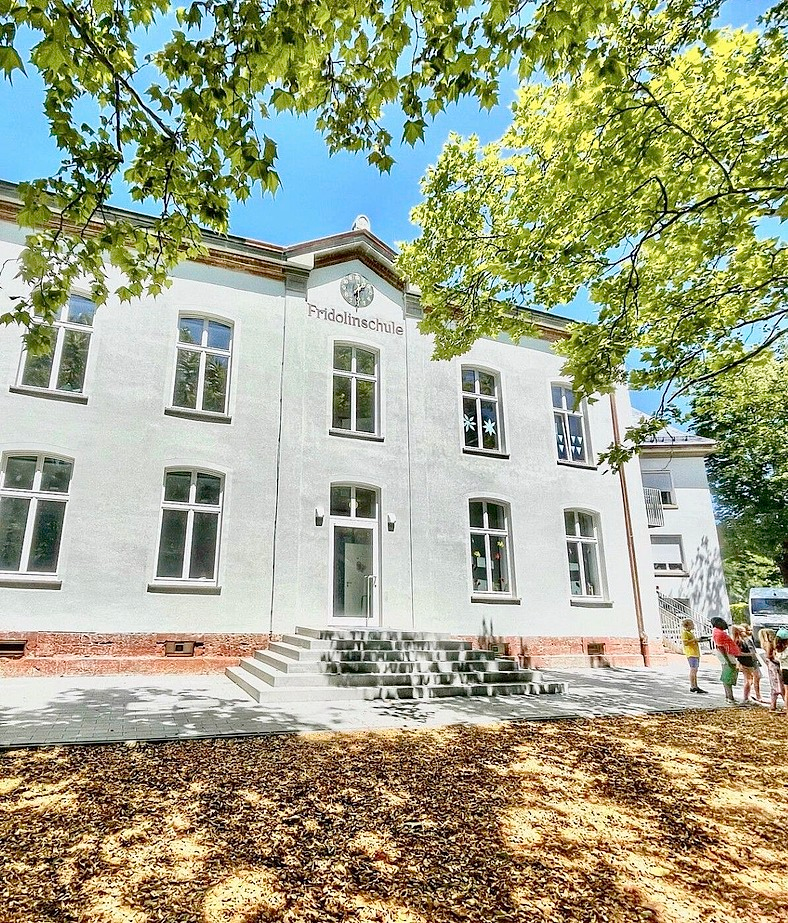 Der historischer Teil erstrahlt in neuem Glanz.