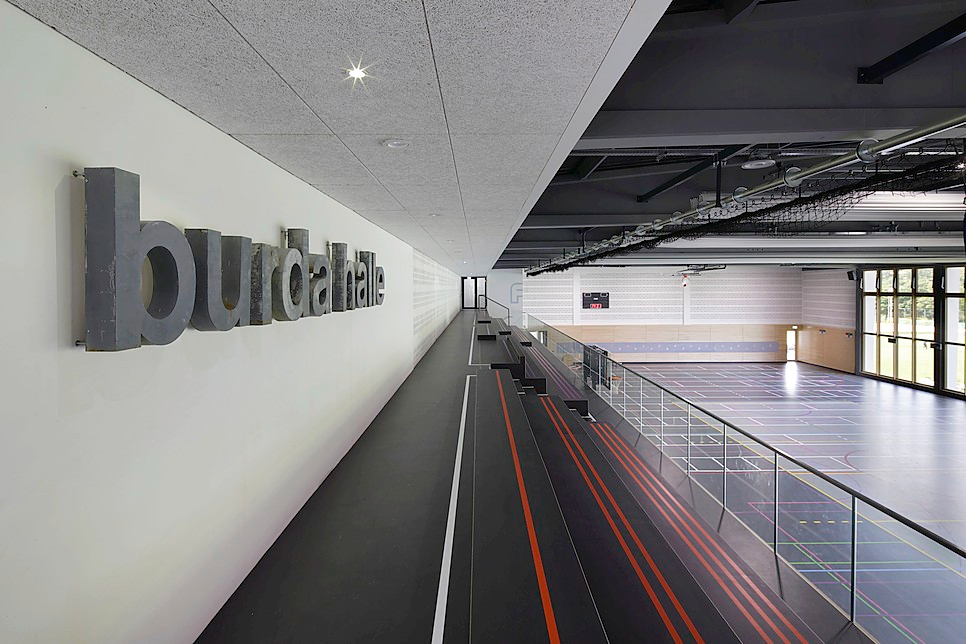 Burdahalle modernisiert und sehr funktional