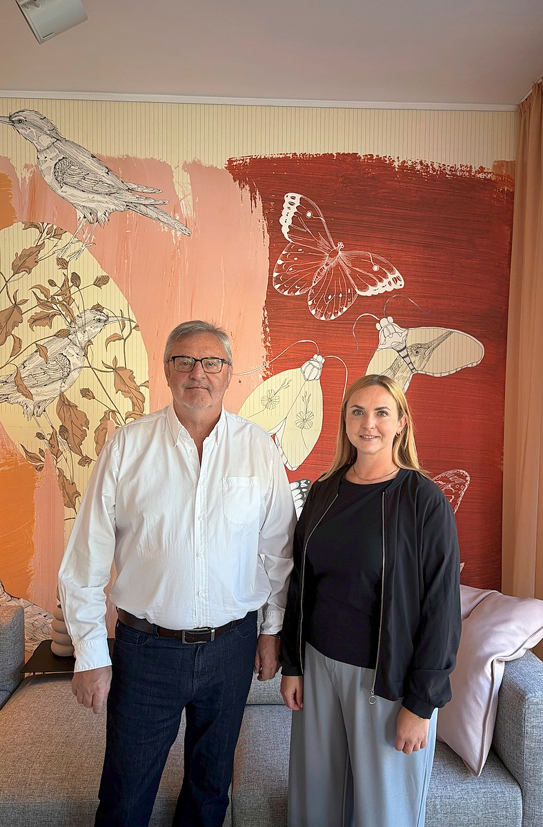 Führen umsichtig: Bernd und Vanessa Ruch
