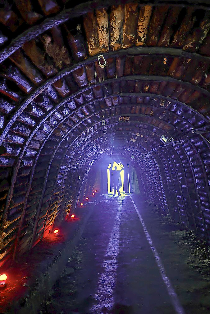 Im Reich der Finsternis FOTO: BESUCHSBERGWERK TEUFELSGRUND