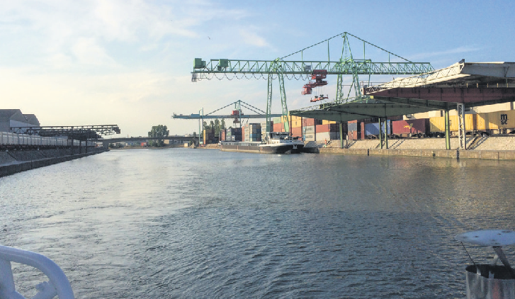 Auch der Stuttgarter Hafen könnte in den BUGA-Überlegungen eine Rolle spielen.