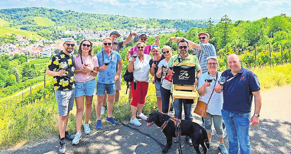 100 Touren starteten innerhalb eines Jahres vom Weingut Zaiẞs in die Weinberge. Foto: Zaiẞ