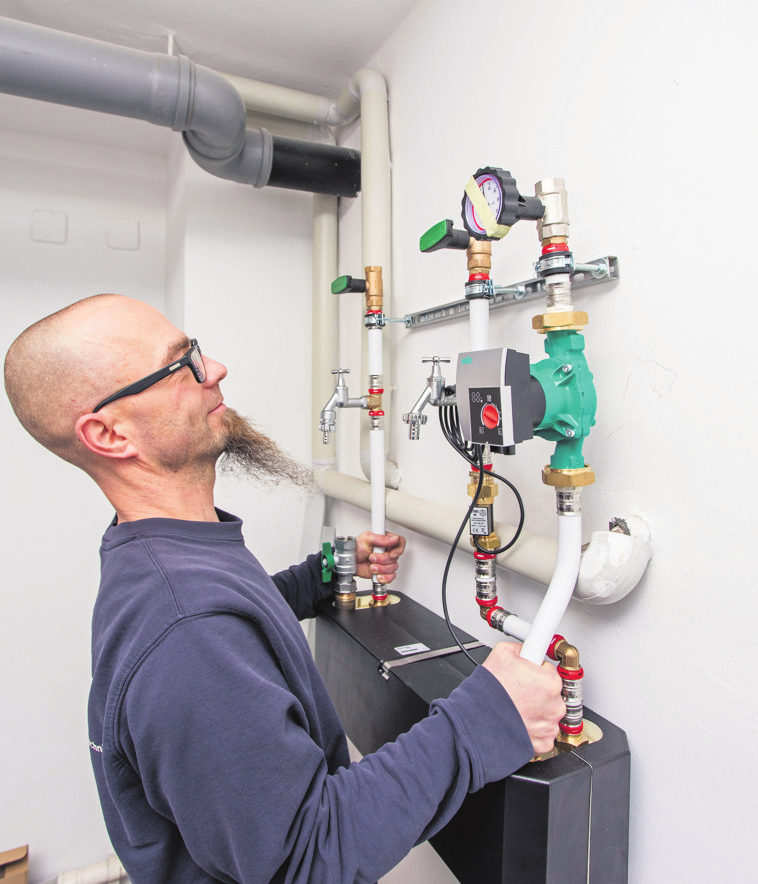 Foto: djd/Bundesverband Wärmepumpe/nick-elektro-gebersheim-hieber/Marcus Jüngling