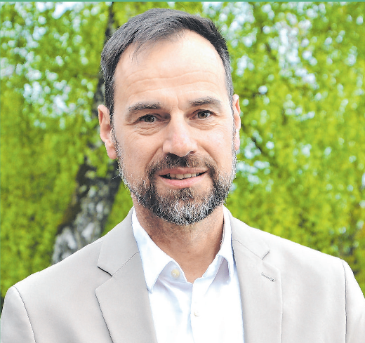Freut sich auf zahlreiche Besucher aus nah und fern: Dentleins Bürgermeister Thomas Beck.