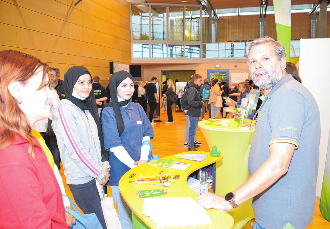 In der Hohenzollernhalle dreht sich am kommenden Dienstag wieder alles um das Thema Ausbildung.