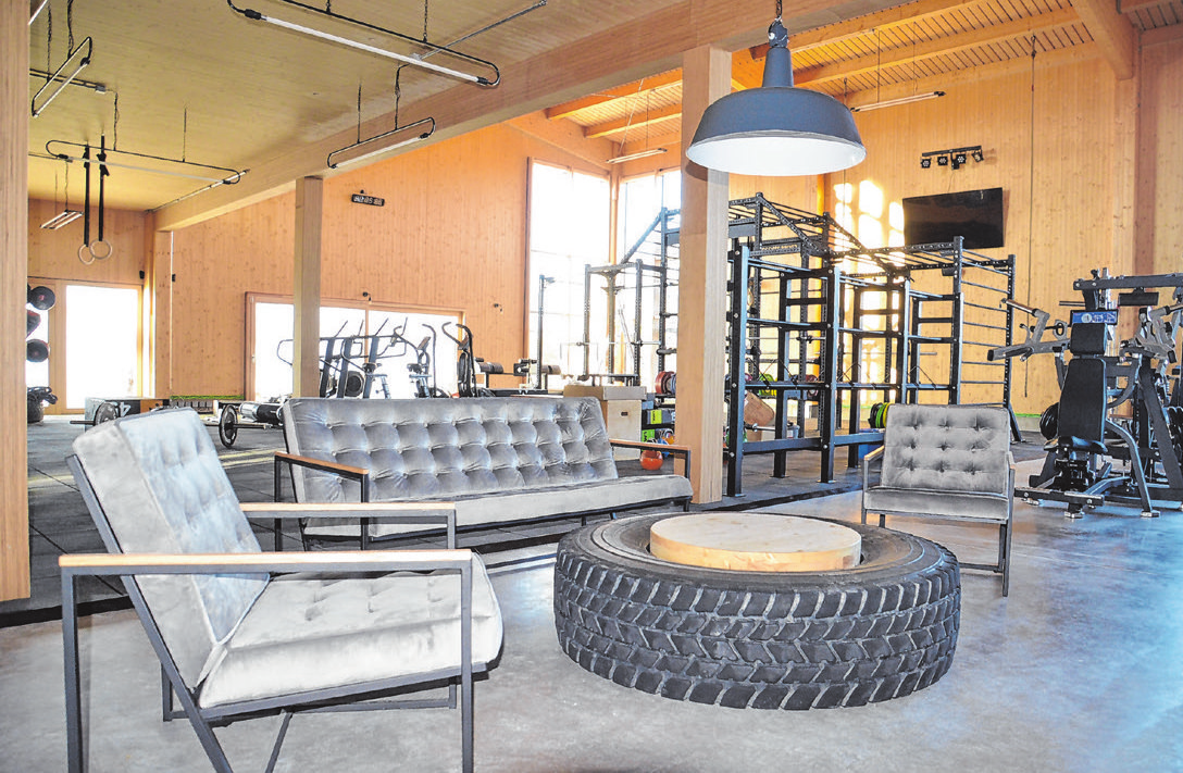 Beste Voraussetzungen für ein effektives Fitnesstraining und die nötigen erfrischenden Pausen.