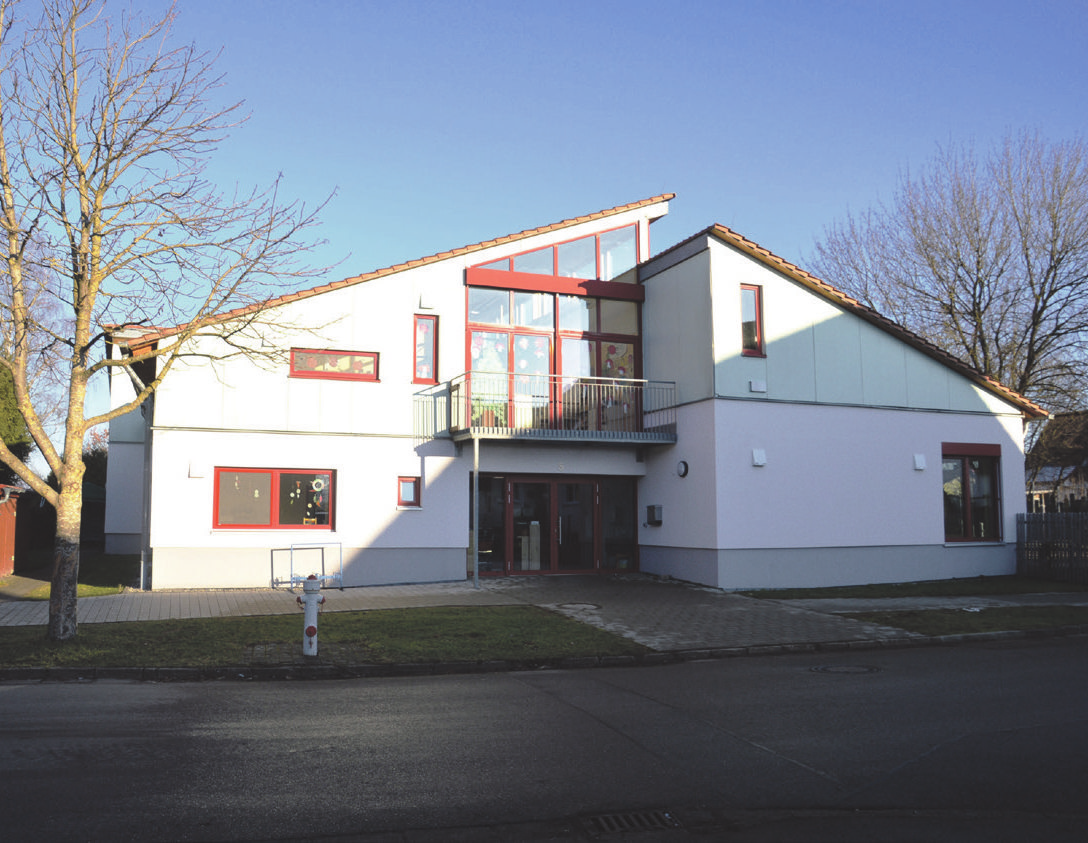 Die Kita „Kastanienkinder“ erhält einen Anbau für Krippengruppen und Mittagsverpflegung.