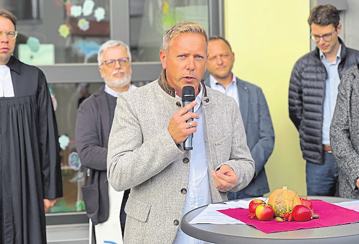 Architekt Frank Neumann lobt das gute Zusammenspiel von Gemeinde, Planern und bauausführenden Firmen.