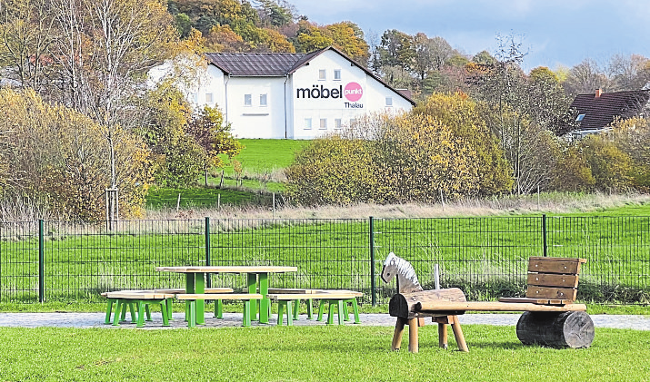 Neu gestaltet wurde auch der Außenbereich. Foto: Mirko Luis