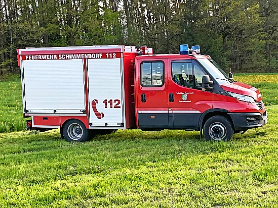 Das Feuerwehrauto.