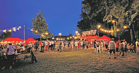 Vom 18. bis 20. Juli verwandelt sich der idyllische Mainauenpark in Marktsteft wieder in ein Festgelände voller Genuss, Musik und Lebensfreude. FOTO: PR