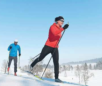 Langlaufen bietet die Möglichkeit, Sport und Naturgenuss zu kombinieren. Foto: ARochaustock.adobe.com