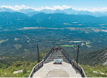 Die Villacher Alpenstraße ist eine malerische Panoramastraße, die auf den Dobratsch führt. Foto: Michael-Stabentheiner/Kärnten Werbung