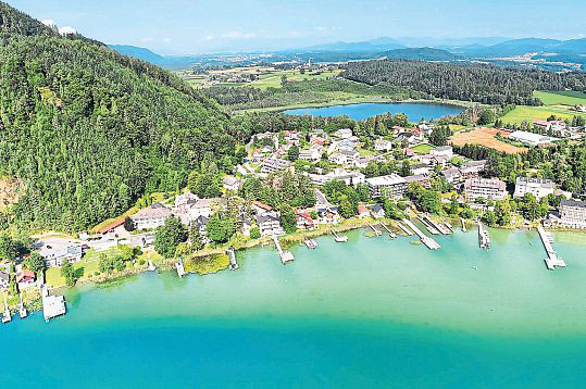 Der Klopeiner See ist der wärmste Badesee Europas. Foto: EMS