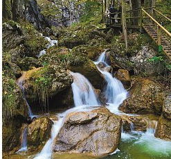 Wurde nach einem fatalen Felssturz generalsaniert: die Bärenschützklamm. Foto: Adobe Stock